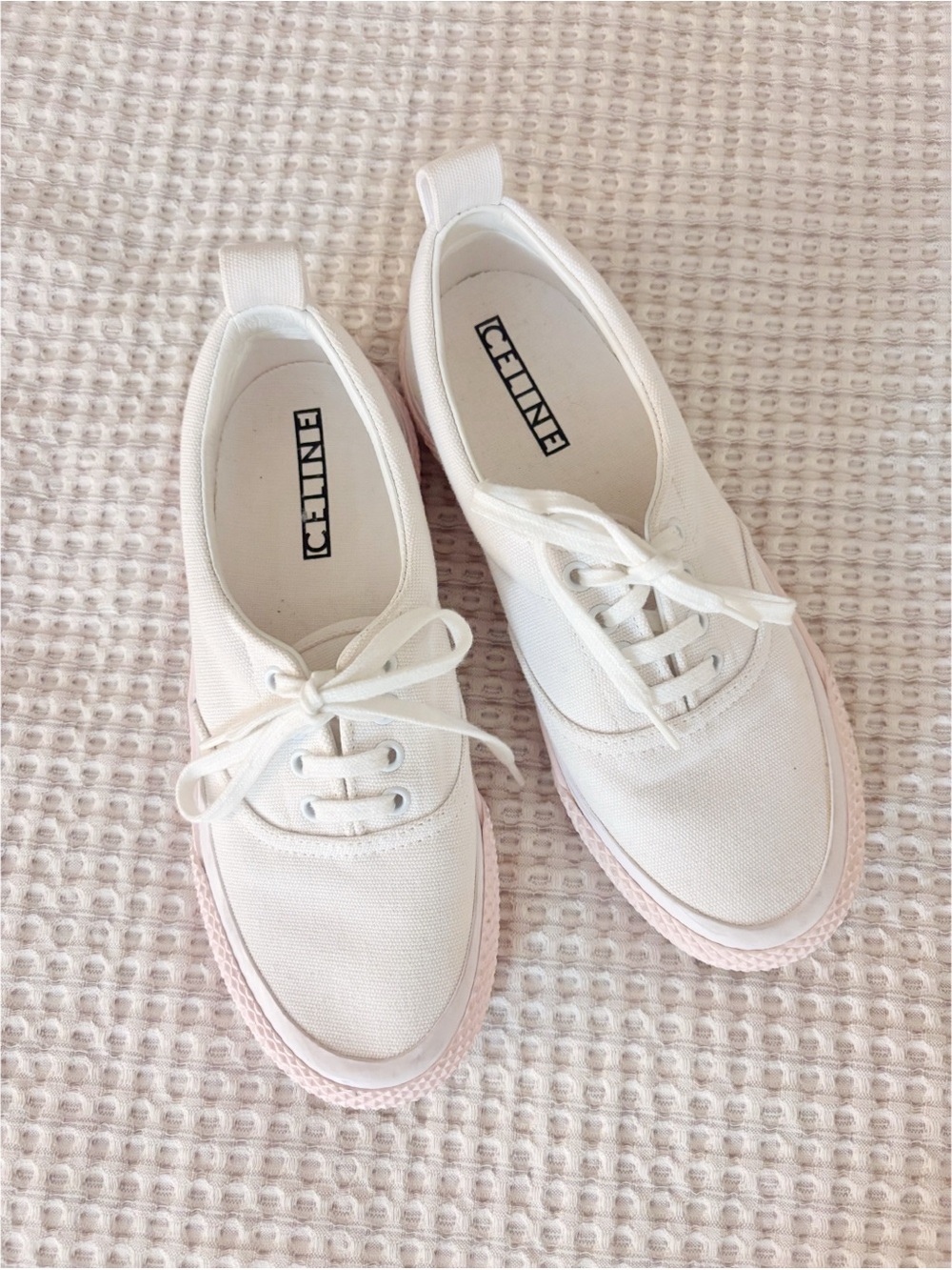 Celine Canvas Sneakers - Picture 2 of 7